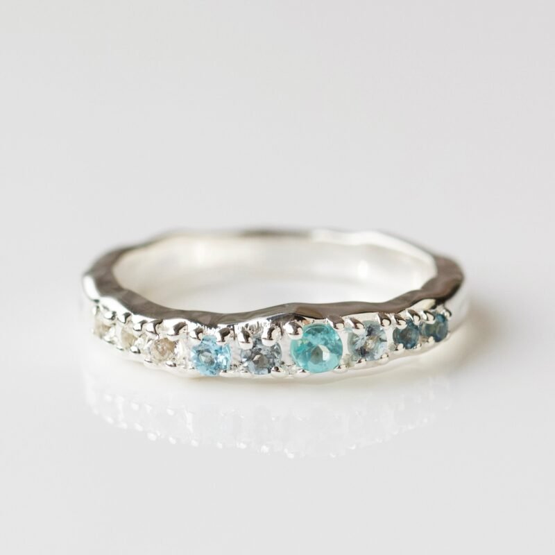 Hattie Ombre Molten Ring