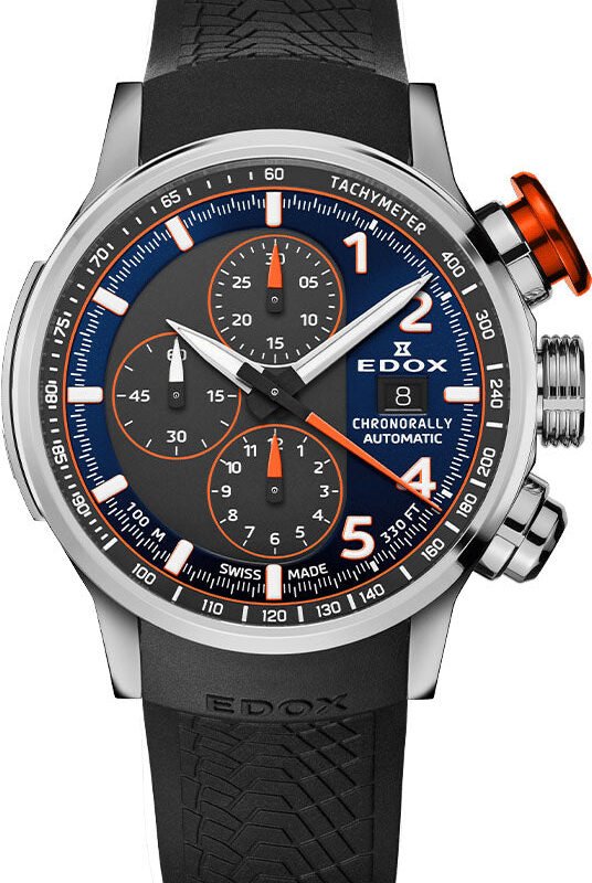 Edox Chronorally Chronograph Automatic Watch