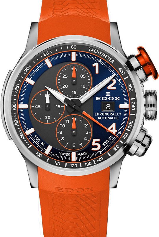 Edox Chronorally Chronograph Automatic Watch