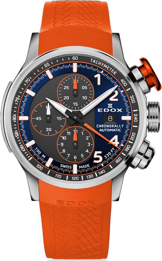 Edox Chronorally Chronograph Automatic Watch