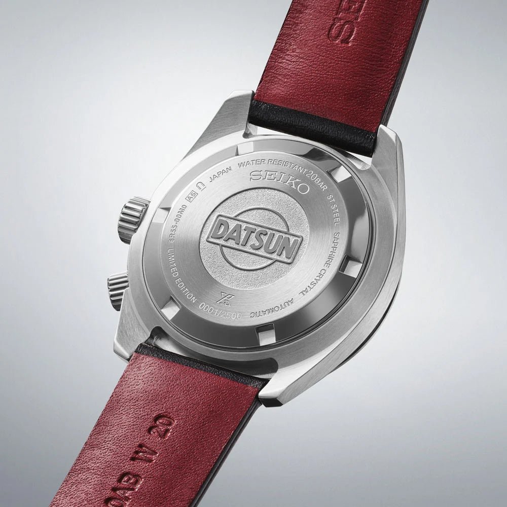 Seiko Prospex Speedtimer Compact 6R x Datsun Fairlady Z Limited Edition Watch.